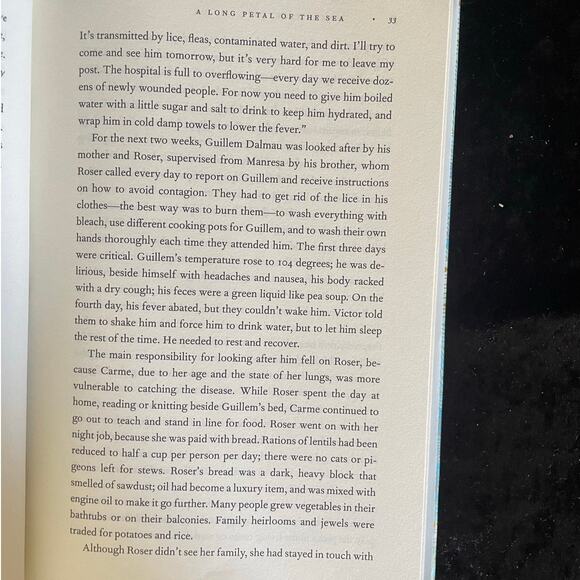 A Long Petal of the Sea by Isabel Allende | 2020 | Historical Romance - Picture 13 of 15